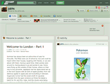 Tablet Screenshot of jd896.deviantart.com