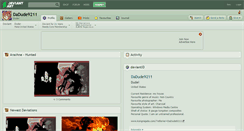 Desktop Screenshot of dadude9211.deviantart.com