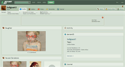 Desktop Screenshot of indignant1.deviantart.com