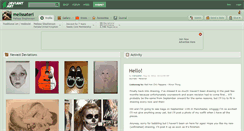 Desktop Screenshot of melissateri.deviantart.com