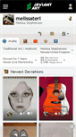 Mobile Screenshot of melissateri.deviantart.com