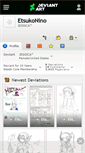 Mobile Screenshot of etsukonino.deviantart.com