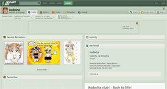 Desktop Screenshot of kodocha.deviantart.com