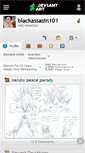 Mobile Screenshot of blackassasin101.deviantart.com