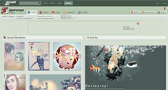 Desktop Screenshot of japanesque.deviantart.com