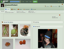 Tablet Screenshot of delusionsofholbert.deviantart.com