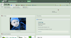 Desktop Screenshot of chelly-egg.deviantart.com