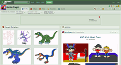 Desktop Screenshot of genie-dragon.deviantart.com