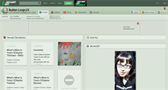 Desktop Screenshot of butter-loops25.deviantart.com