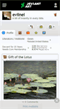Mobile Screenshot of evilnel.deviantart.com