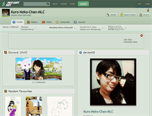 Tablet Screenshot of kuro-neko-chan-mlc.deviantart.com