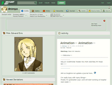 Tablet Screenshot of dezequs.deviantart.com