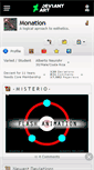 Mobile Screenshot of monation.deviantart.com