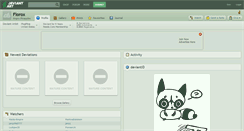 Desktop Screenshot of florox.deviantart.com