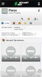 Mobile Screenshot of florox.deviantart.com