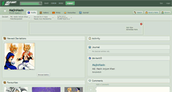 Desktop Screenshot of majinhasin.deviantart.com