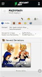 Mobile Screenshot of majinhasin.deviantart.com