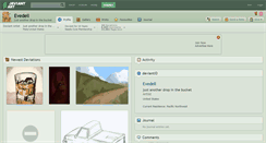 Desktop Screenshot of evedell.deviantart.com