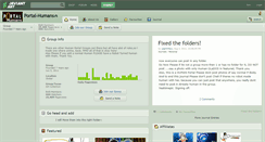 Desktop Screenshot of portal-humans.deviantart.com