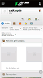 Mobile Screenshot of catking66.deviantart.com