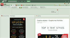 Desktop Screenshot of ivelt.deviantart.com