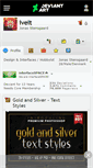 Mobile Screenshot of ivelt.deviantart.com