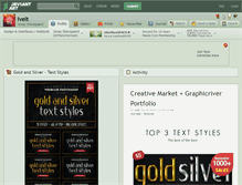 Tablet Screenshot of ivelt.deviantart.com