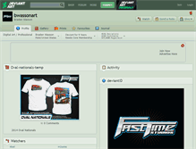 Tablet Screenshot of bwassonart.deviantart.com