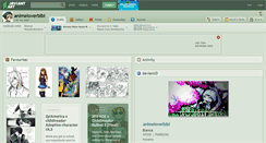 Desktop Screenshot of animeloverbibi.deviantart.com