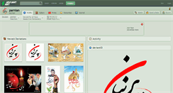 Desktop Screenshot of parnian.deviantart.com