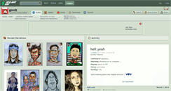 Desktop Screenshot of gondz.deviantart.com