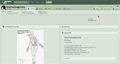 Desktop Screenshot of ninathehedgchidna.deviantart.com
