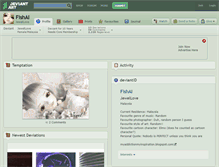 Tablet Screenshot of fishai.deviantart.com