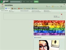 Tablet Screenshot of neurotripsy.deviantart.com