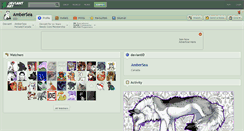 Desktop Screenshot of ambersea.deviantart.com
