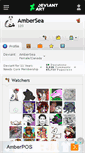 Mobile Screenshot of ambersea.deviantart.com
