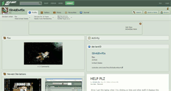 Desktop Screenshot of ish4d0wf0x.deviantart.com
