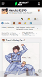 Mobile Screenshot of mayuko32690.deviantart.com
