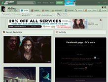 Tablet Screenshot of ai-shuu.deviantart.com