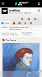 Mobile Screenshot of lunaticus.deviantart.com