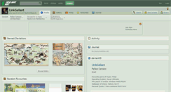 Desktop Screenshot of linkgallant.deviantart.com