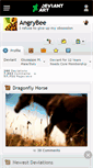 Mobile Screenshot of angrybee.deviantart.com