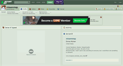 Desktop Screenshot of missemmap.deviantart.com