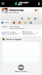 Mobile Screenshot of missemmap.deviantart.com