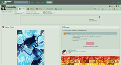 Desktop Screenshot of cuteskitty.deviantart.com