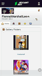 Mobile Screenshot of fionnaxmarshalllee.deviantart.com
