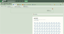 Desktop Screenshot of darktheleafeon.deviantart.com