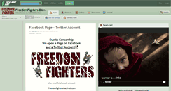 Desktop Screenshot of freedomfighters-da.deviantart.com