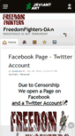 Mobile Screenshot of freedomfighters-da.deviantart.com