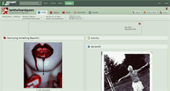 Desktop Screenshot of iamthelizardqueen.deviantart.com